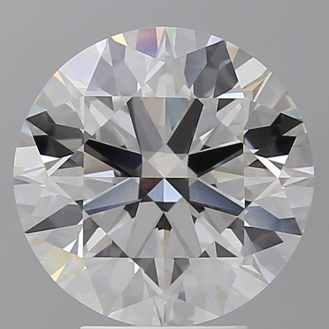 4.53 Carat Round Shaped, Ideal Cut, E Color, VVS2 Clarity, IGI Certified Lab Grown Diamond