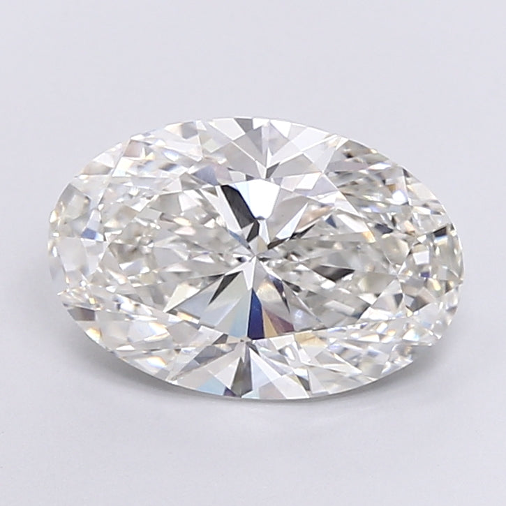 5.19 Carat Oval Shaped, Very Good Cut, G Color, VVS2 Clarity, IGI Certified Lab Grown Diamond