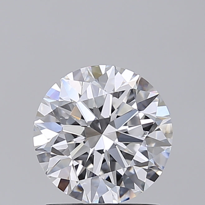 1.50 Carat Round Shaped, Excellent Cut, D Color, VVS2 Clarity, IGI Certified Lab Grown Diamond