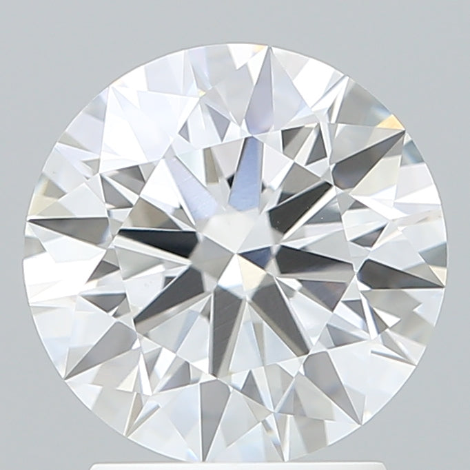 2.29 Carat Round Shaped, Ideal Cut, D Color, VVS2 Clarity, IGI Certified Lab Grown Diamond