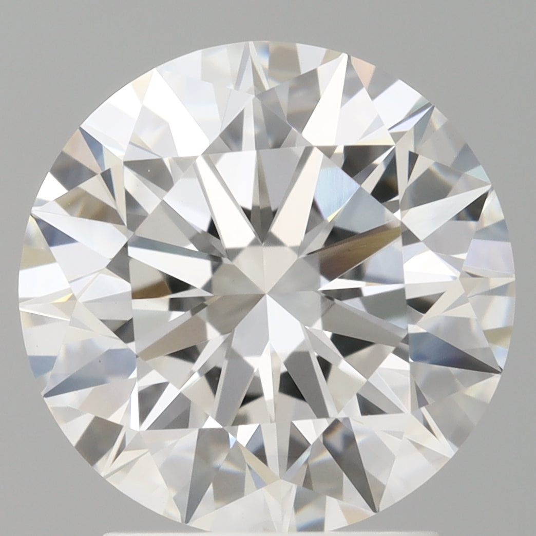 2.59 Carat Round Shaped, Ideal Cut, E Color, VVS2 Clarity, IGI Certified Lab Grown Diamond