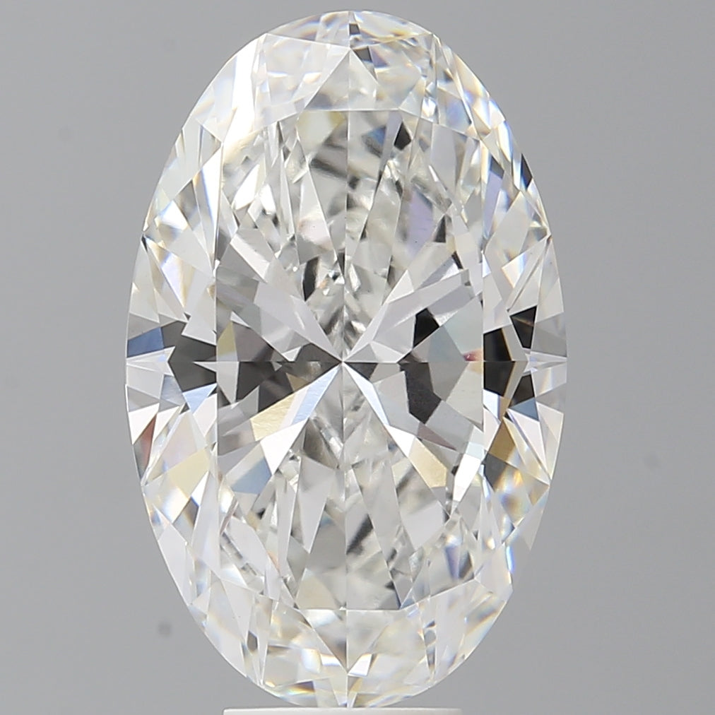 8.10 Carat Oval Shaped, Ideal Cut, F Color, VVS2 Clarity, IGI Certified Lab Grown Diamond