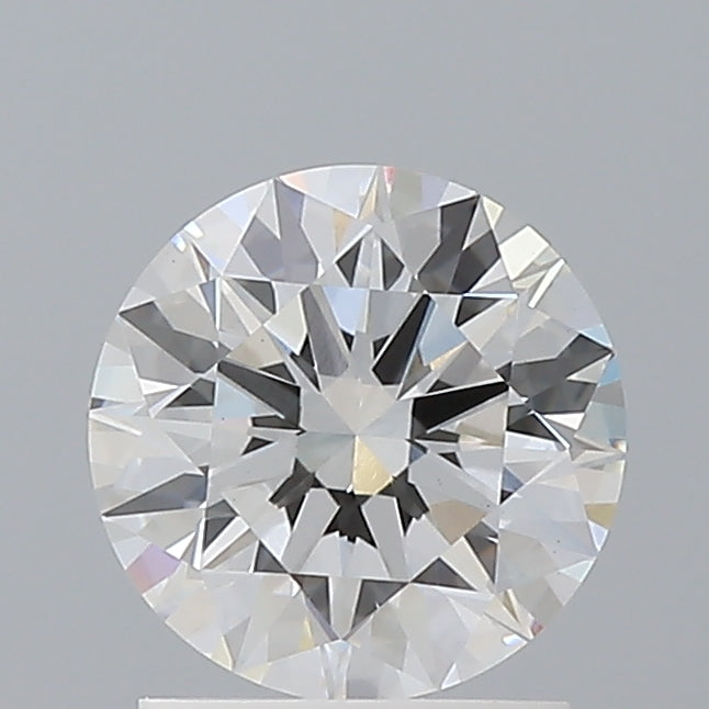 1.56 Carat Round Shaped, Ideal Cut, D Color, VVS2 Clarity, IGI Certified Lab Grown Diamond