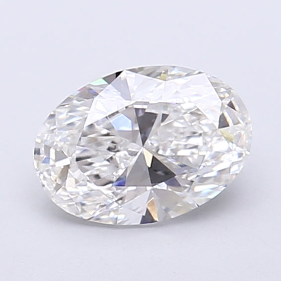 1.00 Carat Oval Shaped, Very Good Cut, D Color, VS1 Clarity, IGI Certified Lab Grown Diamond