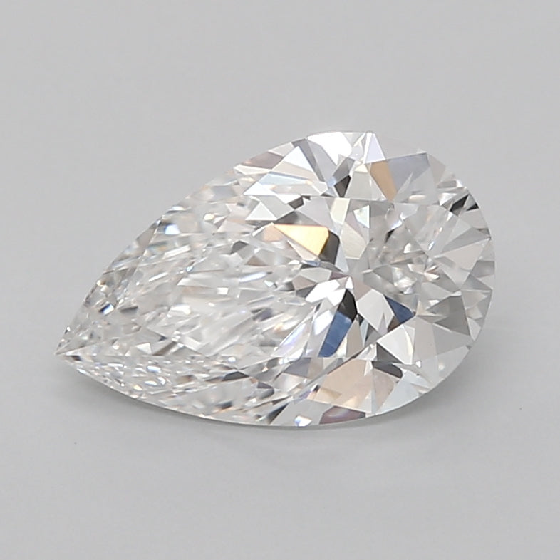 2.00 Carat Pear Shaped, Very Good Cut, E Color, VVS2 Clarity, IGI Certified Lab Grown Diamond