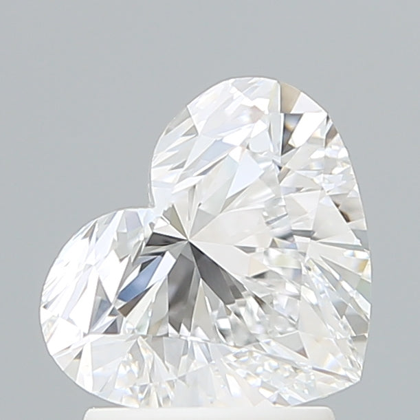 2.00 Carat Heart Shaped, Ideal Cut, D Color, VS1 Clarity, IGI Certified Lab Grown Diamond