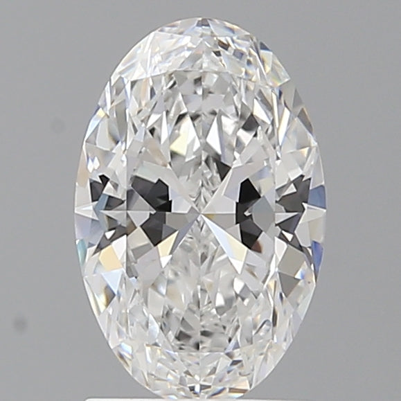 1.59 Carat Oval Shaped, Ideal Cut, D Color, VVS2 Clarity, IGI Certified Lab Grown Diamond
