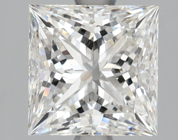 2.01 Carat Princess Shaped, Ideal Cut, E Color, VS1 Clarity, IGI Certified Lab Grown Diamond
