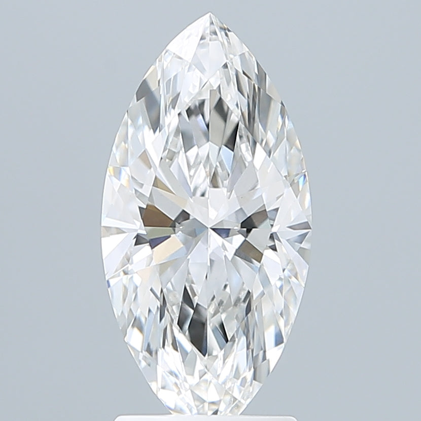 2.20 Carat Marquise Shaped, Ideal Cut, F Color, VVS2 Clarity, IGI Certified Lab Grown Diamond