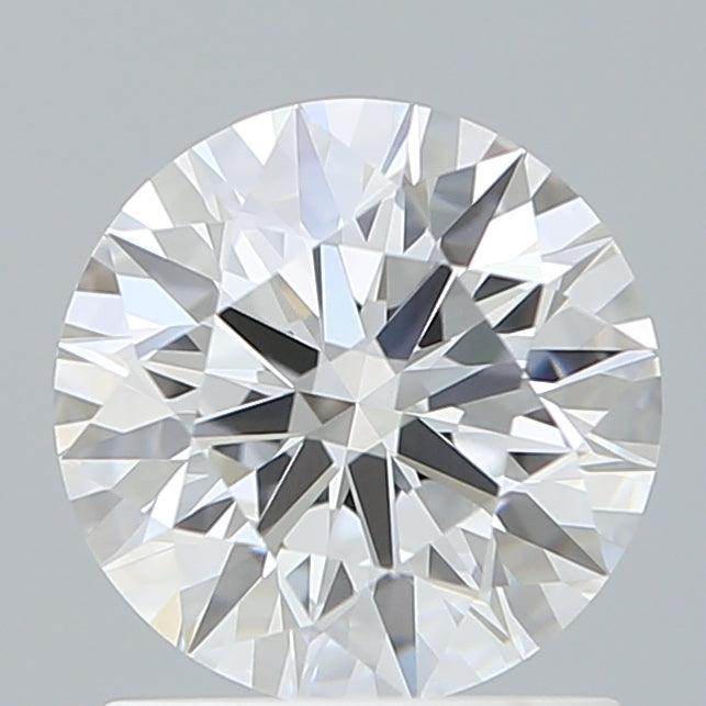 1.28 Carat Round Shaped, Ideal Cut, D Color, VVS2 Clarity, IGI Certified Lab Grown Diamond