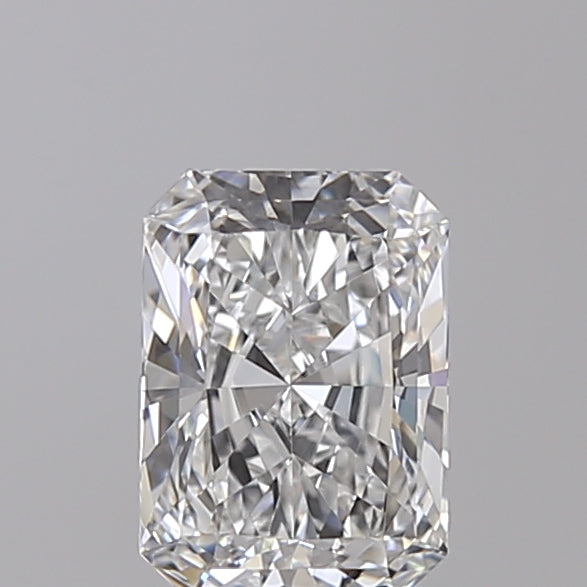 1.00 Carat Radiant Shaped, Ideal Cut, E Color, VVS1 Clarity, IGI Certified Lab Grown Diamond