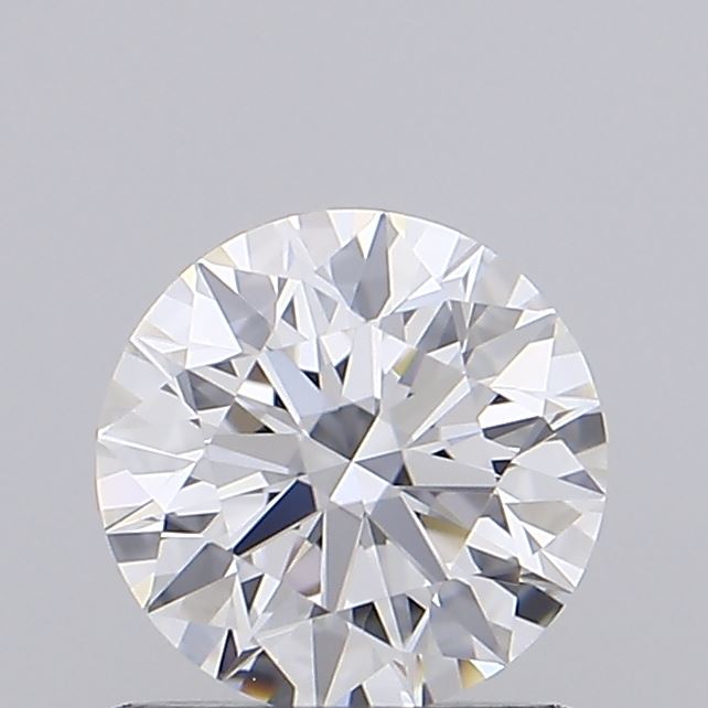 0.53 Carat Round Shaped, Ideal Cut, D Color, VVS2 Clarity, IGI Certified Lab Grown Diamond