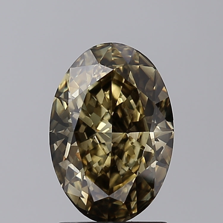 2.11 Carat Oval Shaped, Excellent Cut, VS1 Clarity, IGI Certified Lab Grown Diamond