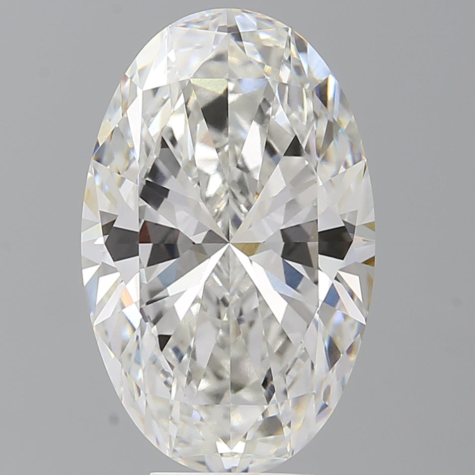 7.03 Carat Oval Shaped, Ideal Cut, F Color, VVS2 Clarity, IGI Certified Lab Grown Diamond