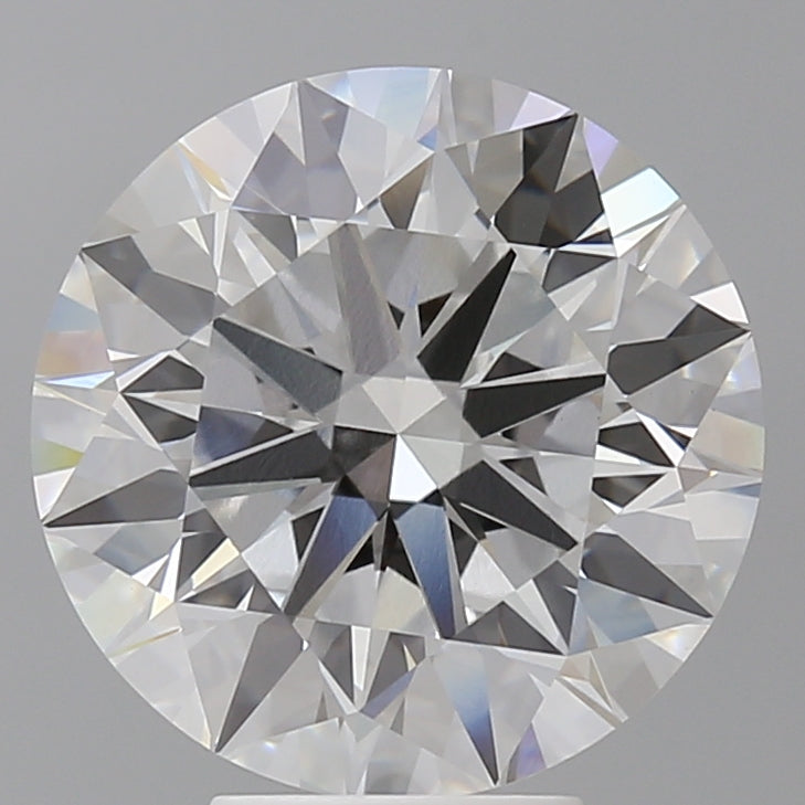 6.08 Carat Round Shaped, Ideal Cut, E Color, VVS2 Clarity, IGI Certified Lab Grown Diamond