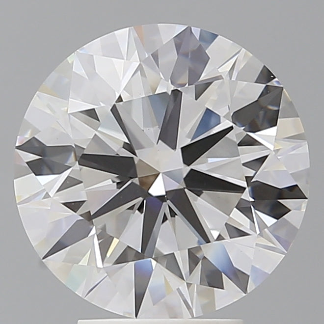 4.53 Carat Round Shaped, Ideal Cut, E Color, VVS2 Clarity, IGI Certified Lab Grown Diamond
