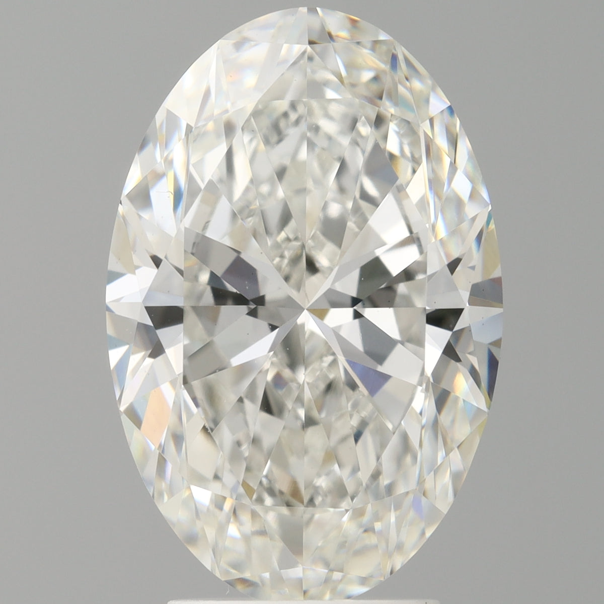 4.01 Carat Oval Shaped, Ideal Cut, F Color, VVS2 Clarity, IGI Certified Lab Grown Diamond