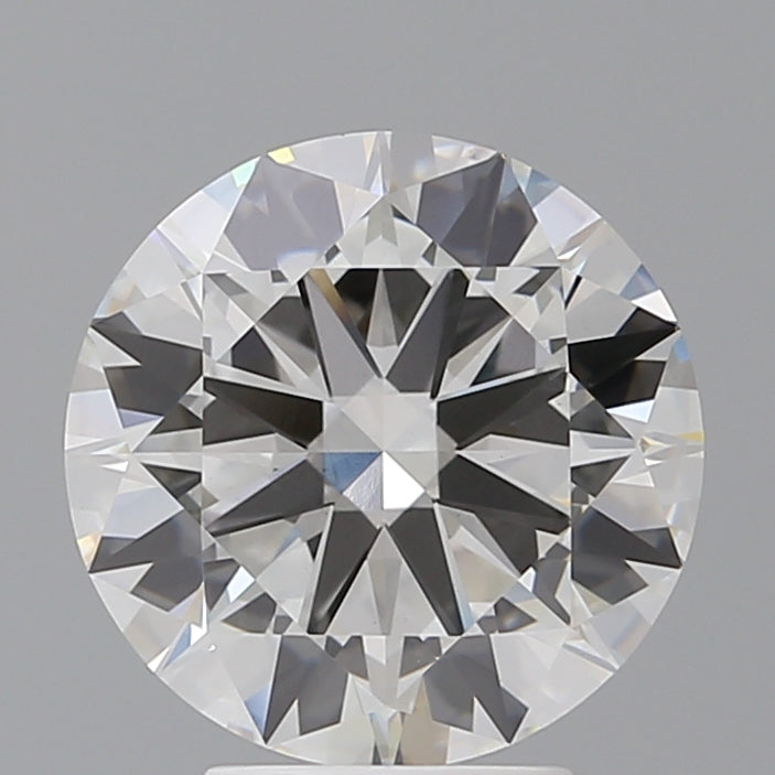 4.03 Carat Round Shaped, Excellent Cut, F Color, VS1 Clarity, IGI Certified Lab Grown Diamond