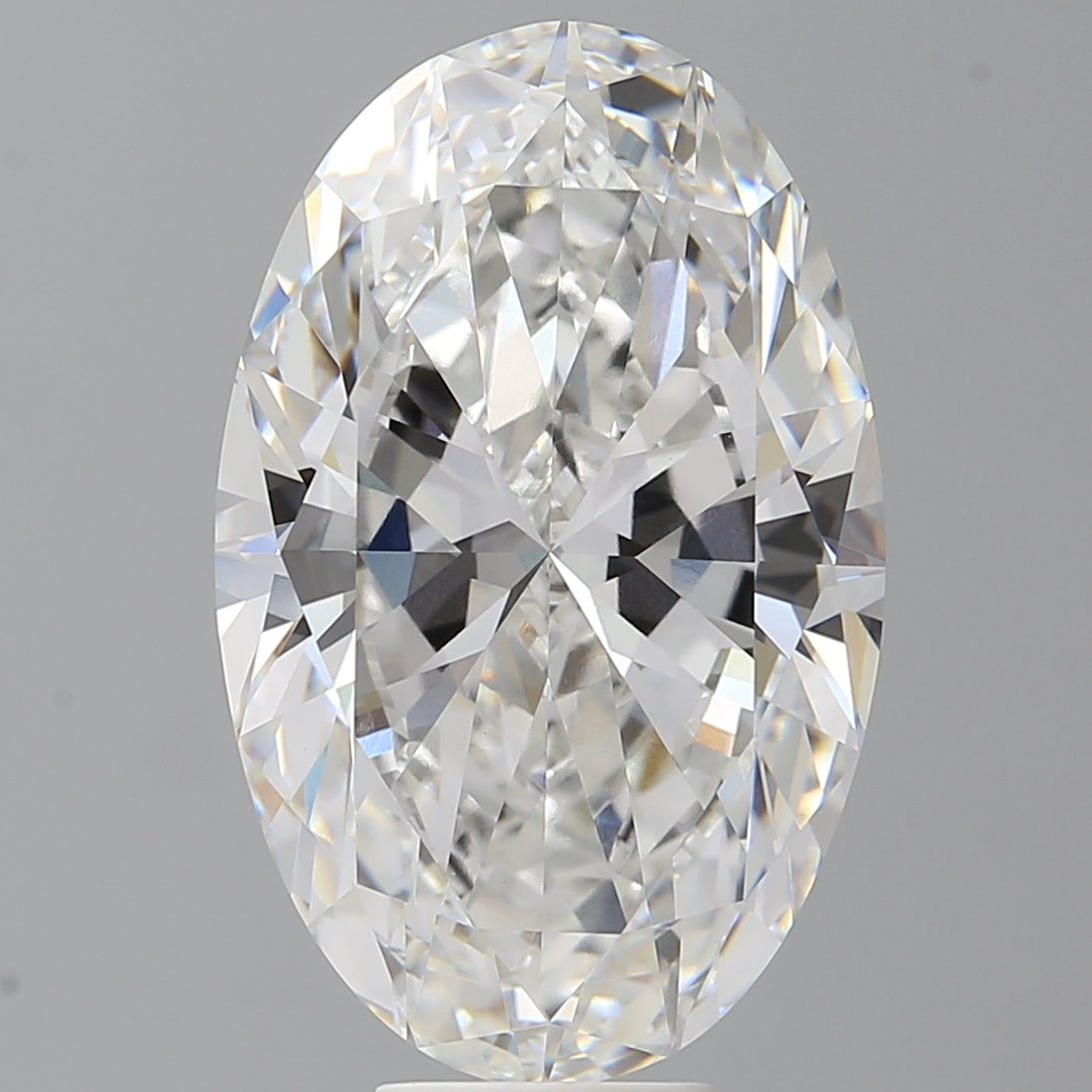 10.52 Carat Oval Shaped, Ideal Cut, F Color, VVS2 Clarity, IGI Certified Lab Grown Diamond