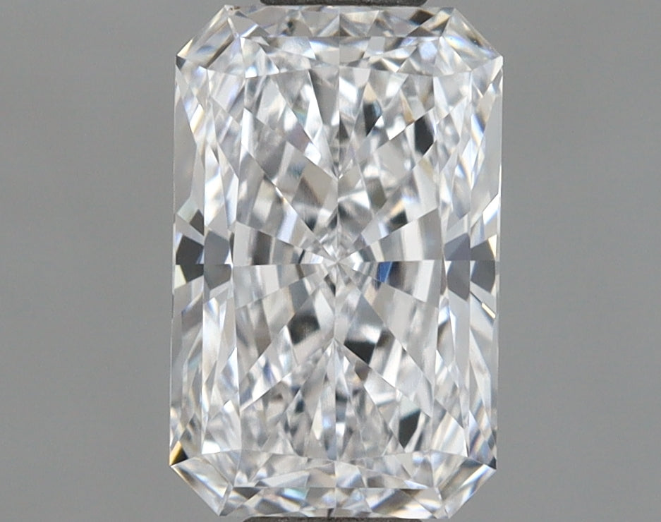 1.09 Carat Radiant Shaped, Ideal Cut, D Color, VVS1 Clarity, IGI Certified Lab Grown Diamond