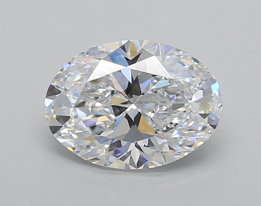 1.52 Carat Oval Shaped, Excellent Cut, D Color, VVS1 Clarity, IGI Certified Lab Grown Diamond