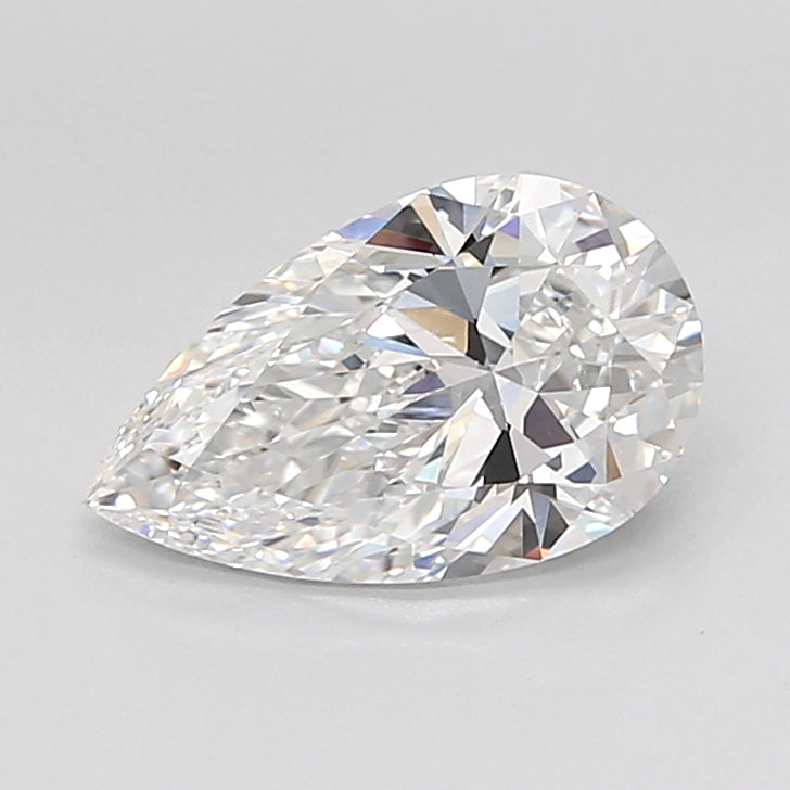 2.04 Carat Pear Shaped, Ideal Cut, D Color, VS1 Clarity, IGI Certified Lab Grown Diamond