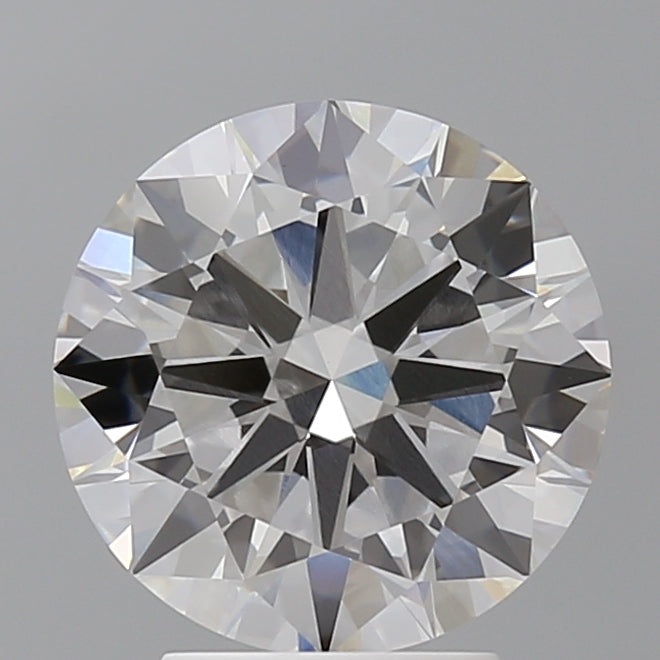 3.54 Carat Round Shaped, Excellent Cut, E Color, VVS2 Clarity, IGI Certified Lab Grown Diamond