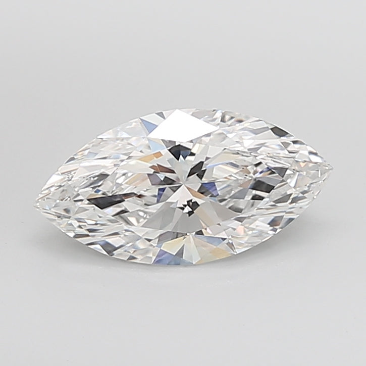 4.05 Carat Marquise Shaped, Ideal Cut, E Color, VVS2 Clarity, IGI Certified Lab Grown Diamond