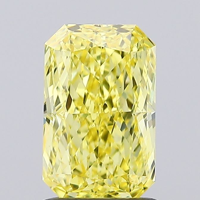 1.37 Carat Radiant Shaped, Ideal Cut, VS1 Clarity, IGI Certified Lab Grown Diamond