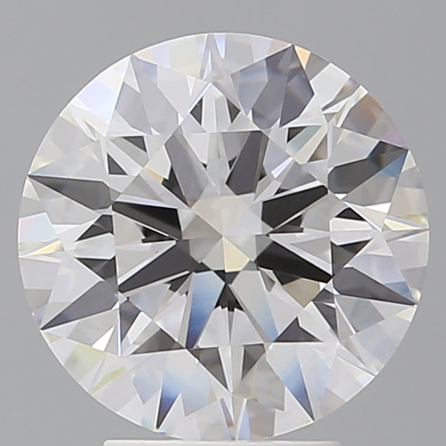 4.05 Carat Round Shaped, Ideal Cut, E Color, VVS2 Clarity, IGI Certified Lab Grown Diamond