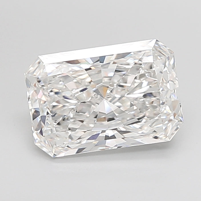 4.05 Carat Radiant Shaped, Ideal Cut, E Color, VS1 Clarity, IGI Certified Lab Grown Diamond