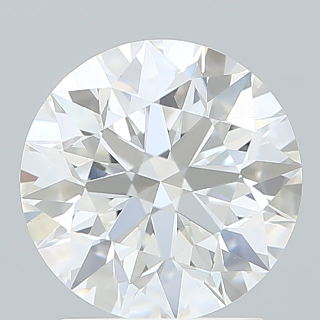 2.02 Carat Round Shaped, Excellent Cut, E Color, VVS2 Clarity, IGI Certified Lab Grown Diamond