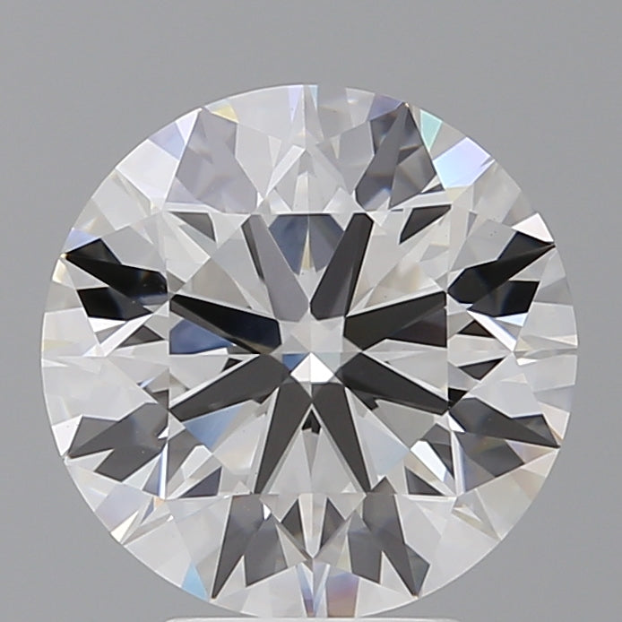 4.57 Carat Round Shaped, Ideal Cut, E Color, VVS2 Clarity, IGI Certified Lab Grown Diamond