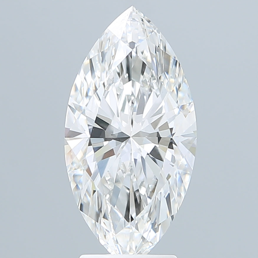 3.59 Carat Marquise Shaped, Ideal Cut, E Color, VVS1 Clarity, IGI Certified Lab Grown Diamond