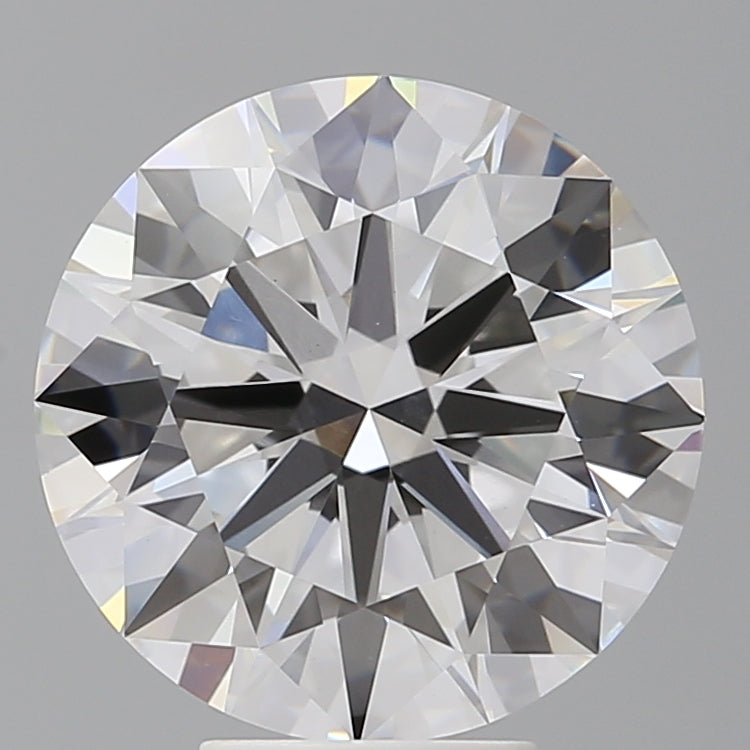 6.06 Carat Round Shaped, Ideal Cut, E Color, VVS2 Clarity, IGI Certified Lab Grown Diamond