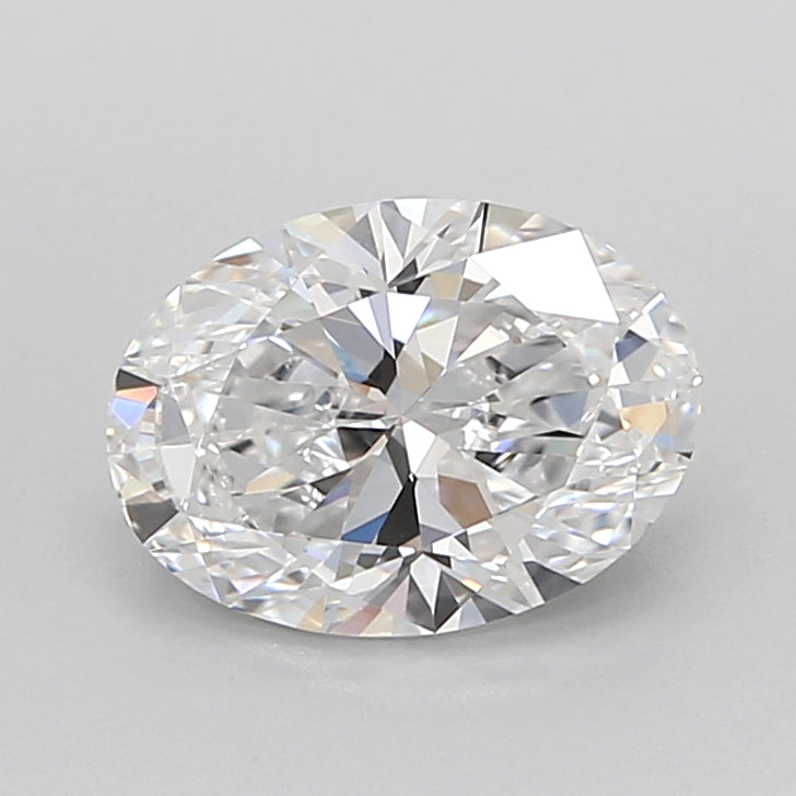 1.63 Carat Oval Shaped, Ideal Cut, D Color, VVS1 Clarity, IGI Certified Lab Grown Diamond