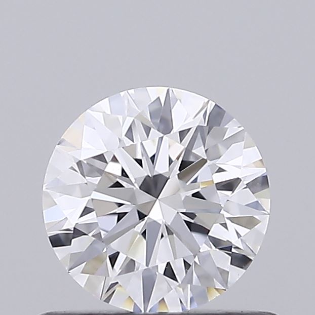 0.53 Carat Round Shaped, Ideal Cut, D Color, VS1 Clarity, IGI Certified Lab Grown Diamond