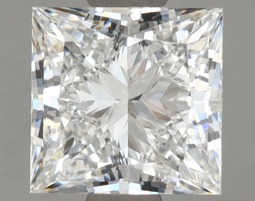 2.00 Carat Princess Shaped, Ideal Cut, E Color, IF Clarity, IGI Certified Lab Grown Diamond