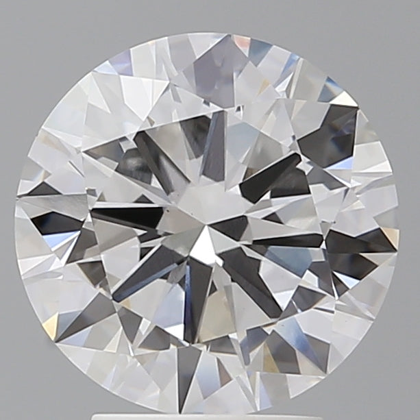 3.55 Carat Round Shaped, Excellent Cut, E Color, VS1 Clarity, IGI Certified Lab Grown Diamond