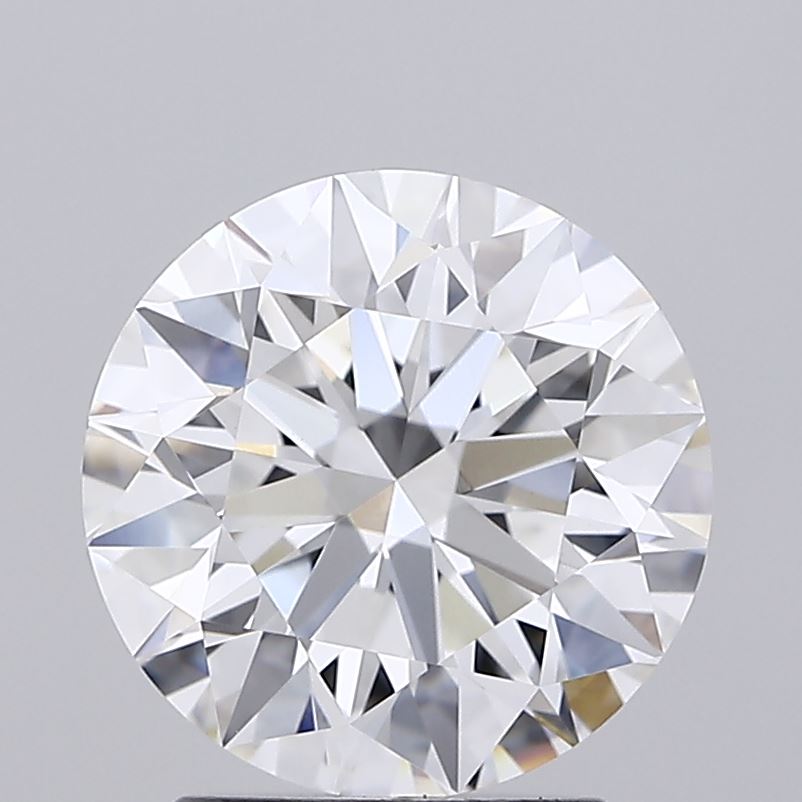 2.44 Carat Round Shaped, Ideal Cut, E Color, VVS2 Clarity, IGI Certified Lab Grown Diamond