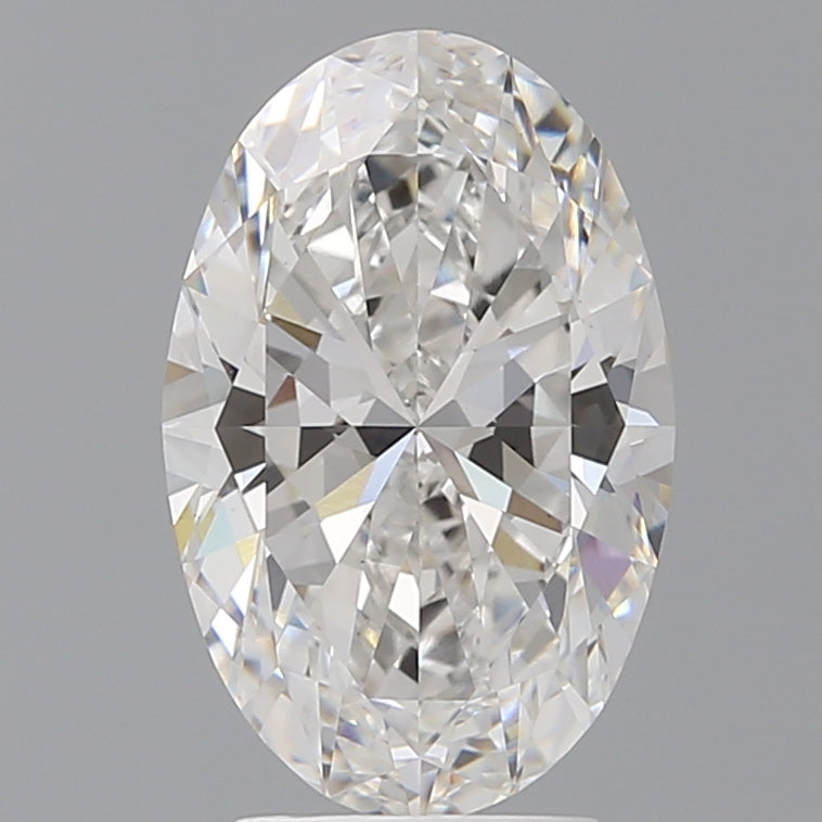 3.60 Carat Oval Shaped, Ideal Cut, E Color, VS1 Clarity, IGI Certified Lab Grown Diamond