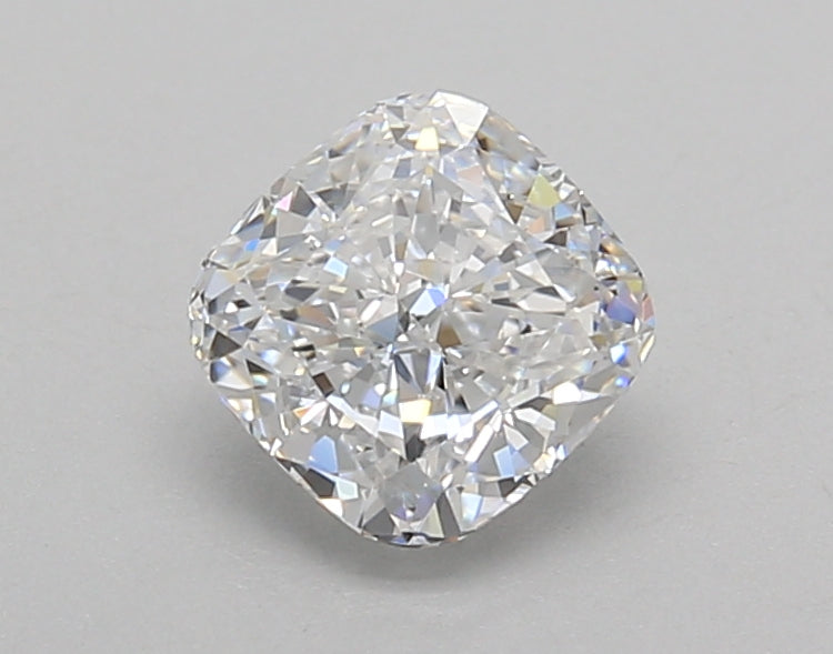 1.01 Carat Cushion Shaped, Excellent Cut, D Color, VVS2 Clarity, IGI Certified Lab Grown Diamond
