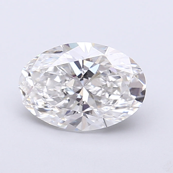 1.38 Carat Oval Shaped, Very Good Cut, E Color, VVS2 Clarity, IGI Certified Lab Grown Diamond