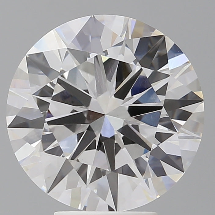 5.51 Carat Round Shaped, Excellent Cut, E Color, VVS2 Clarity, IGI Certified Lab Grown Diamond
