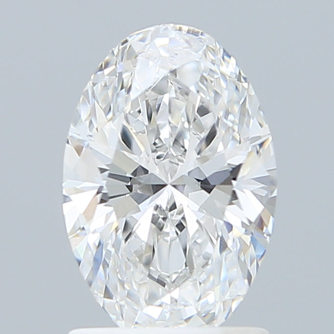 1.51 Carat Oval Shaped, Ideal Cut, D Color, VVS2 Clarity, IGI Certified Lab Grown Diamond