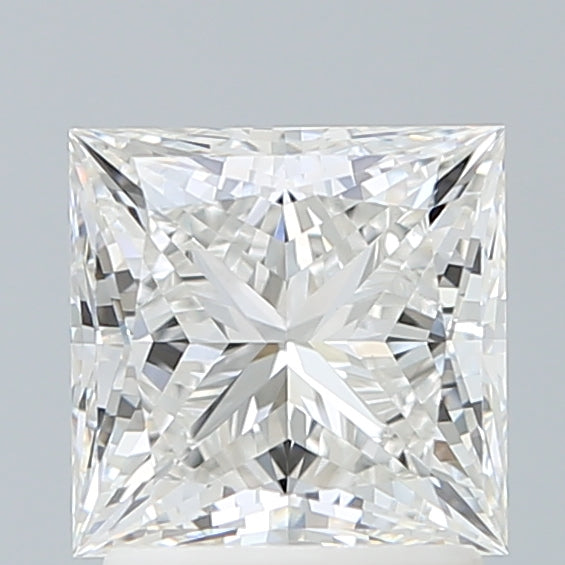 2.03 Carat Princess Shaped, Ideal Cut, F Color, VVS2 Clarity, IGI Certified Lab Grown Diamond