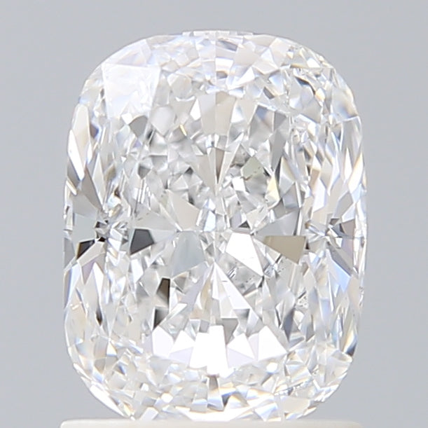 1.60 Carat Cushion Shaped, Ideal Cut, D Color, SI1 Clarity, IGI Certified Lab Grown Diamond