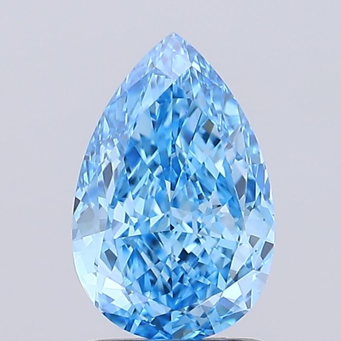 1.43 Carat Pear Shaped, Very Good Cut, VVS2 Clarity, IGI Certified Lab Grown Diamond