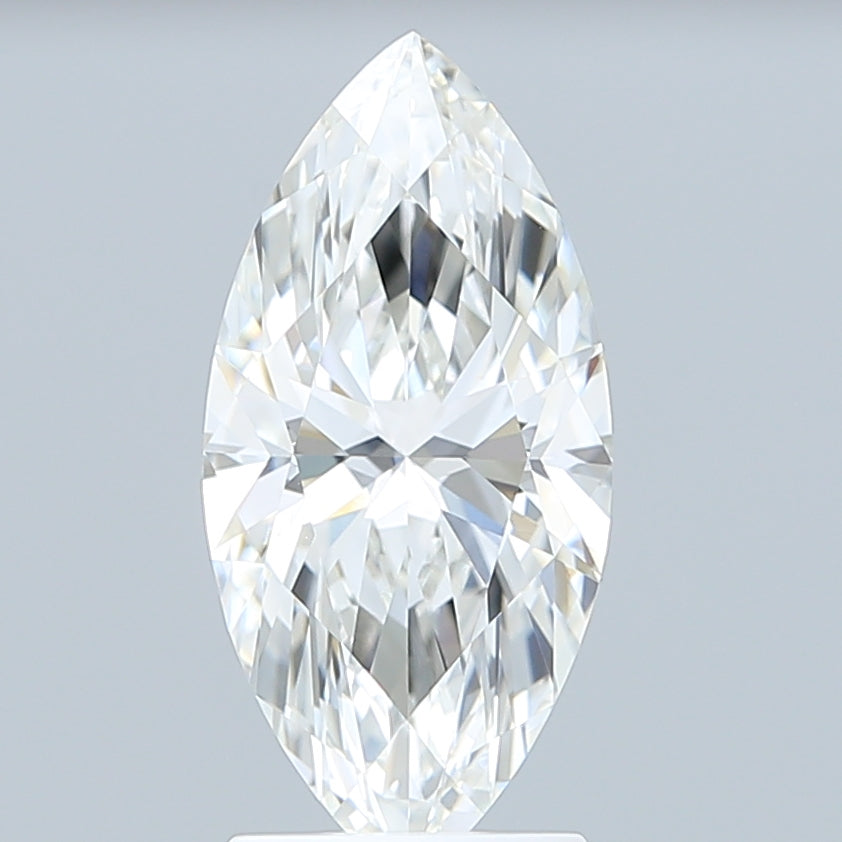 2.21 Carat Marquise Shaped, Ideal Cut, F Color, VVS2 Clarity, IGI Certified Lab Grown Diamond