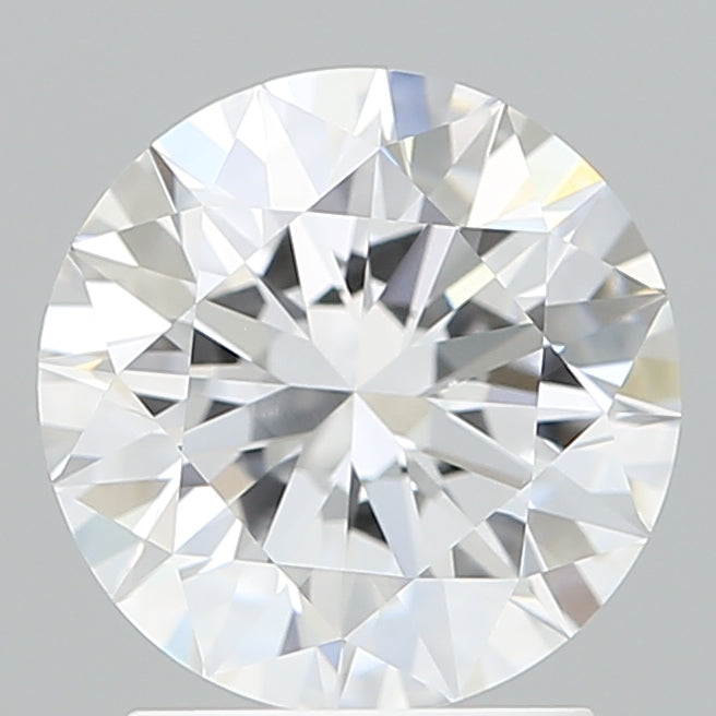 2.10 Carat Round Shaped, Excellent Cut, D Color, VVS1 Clarity, IGI Certified Lab Grown Diamond